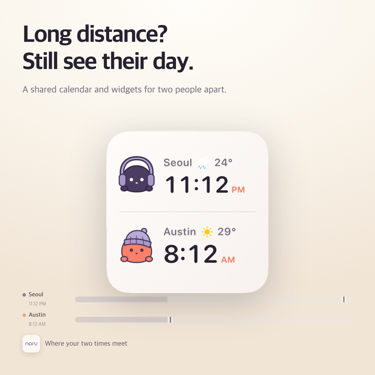 Long distance? Still see their day.